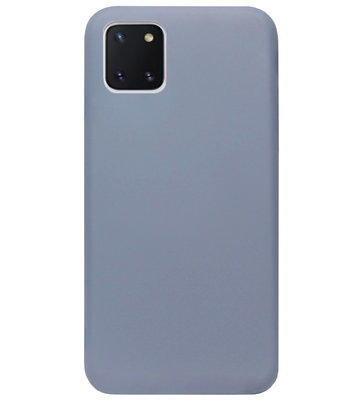 ADEL Premium Siliconen Back Cover Softcase Hoesje voor Samsung Galaxy Note 10 Lite - Lavendel
