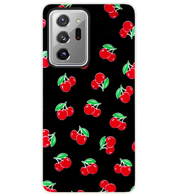 ADEL Siliconen Back Cover Softcase Hoesje voor Samsung Galaxy Note 20 Ultra - Fruit