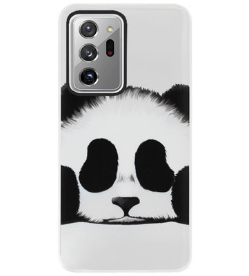 ADEL Siliconen Back Cover Softcase Hoesje voor Samsung Galaxy Note 20 Ultra - Panda