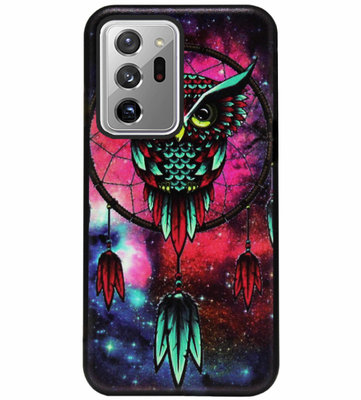 ADEL Siliconen Back Cover Softcase Hoesje voor Samsung Galaxy Note 20 Ultra - Uil