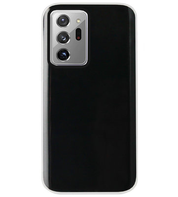 ADEL Siliconen Back Cover Softcase Hoesje voor Samsung Galaxy Note 20 Ultra - Doorzichtig Transparant