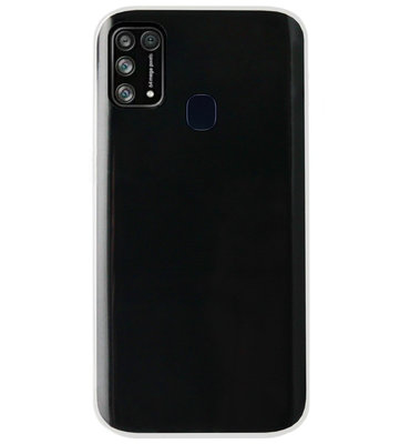 ADEL Siliconen Back Cover Softcase Hoesje voor Samsung Galaxy M31 - Doorzichtig Transparant