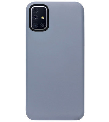 ADEL Premium Siliconen Back Cover Softcase Hoesje voor Samsung Galaxy M31s - Lavendel