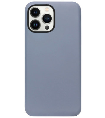 ADEL Premium Siliconen Back Cover Softcase Hoesje voor iPhone 13 Pro - Lavendel