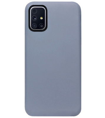 ADEL Premium Siliconen Back Cover Softcase Hoesje voor Samsung Galaxy M51 - Lavendel
