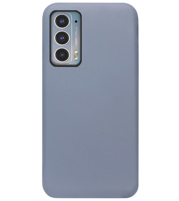 ADEL Premium Siliconen Back Cover Softcase Hoesje voor Motorola Moto Edge 20 - Lavendel