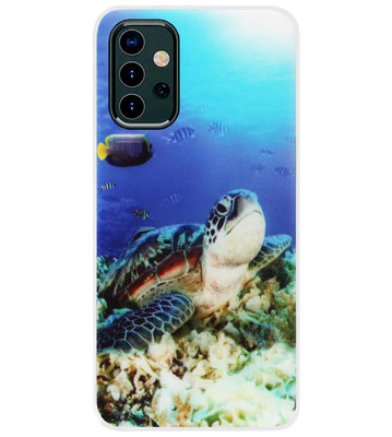 ADEL Siliconen Back Cover Softcase Hoesje voor Samsung Galaxy A32 (5G) - Schildpad