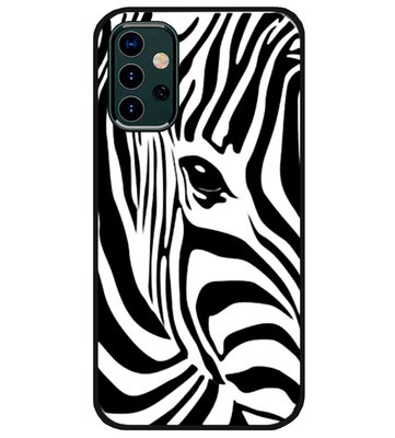 ADEL Siliconen Back Cover Softcase Hoesje voor Samsung Galaxy A32 (5G) - Zebra Wit