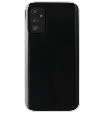 ADEL Siliconen Back Cover Softcase Hoesje voor Samsung Galaxy M52 - Doorzichtig Transparant
