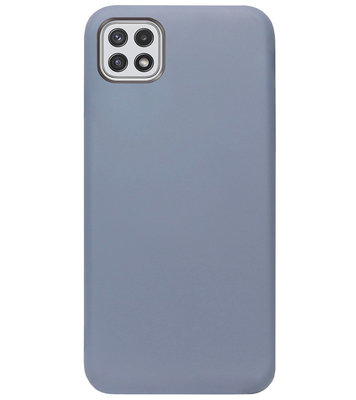ADEL Premium Siliconen Back Cover Softcase Hoesje voor Samsung Galaxy A22 (5G) - Lavendel