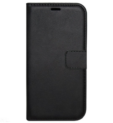 LC.IMEEKE Kunstleren Book Case Portemonnee Pasjes Hoesje voor Samsung Galaxy S22 Plus - Zwart