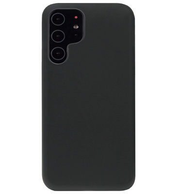 ADEL Tarwe Stro TPU Back Cover Softcase Hoesje voor Samsung Galaxy S22 Plus - Duurzaam Afbreekbaar Milieuvriendelijk Zwart