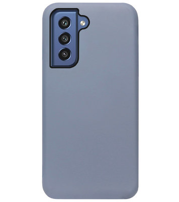 ADEL Premium Siliconen Back Cover Softcase Hoesje voor Samsung Galaxy S21 FE - Lavendel