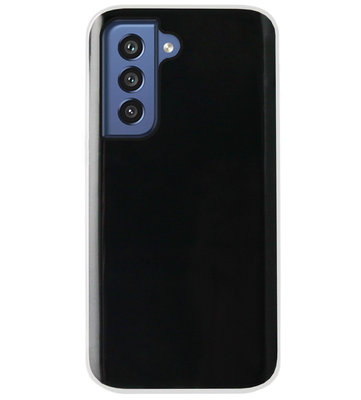 ADEL Siliconen Back Cover Softcase Hoesje voor Samsung Galaxy S21 FE - Doorzichtig Transparant
