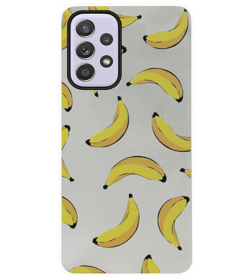 ADEL Siliconen Back Cover Softcase Hoesje voor Samsung Galaxy A33 - Bananen Geel