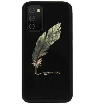ADEL Siliconen Back Cover Softcase Hoesje voor Samsung Galaxy A03s - Veer