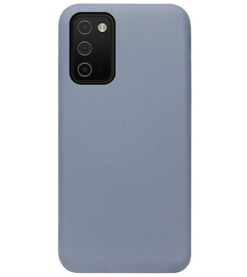 ADEL Premium Siliconen Back Cover Softcase Hoesje voor Samsung Galaxy A03s - Lavendel