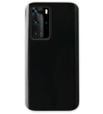 ADEL Siliconen Back Cover Softcase Hoesje voor Huawei P40 - Doorzichtig Transparant
