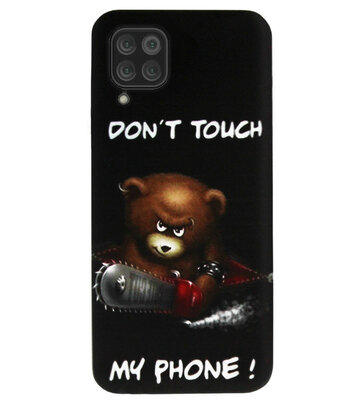 ADEL Siliconen Back Cover Softcase Hoesje voor Huawei P40 Lite - Don't Touch My Phone Beren