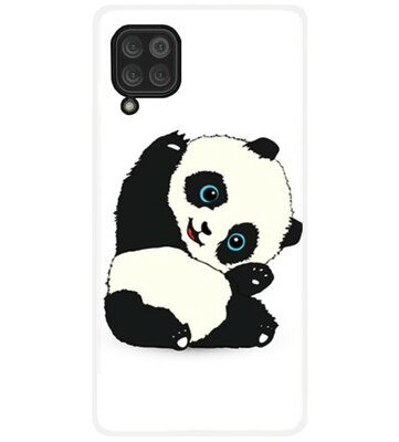 ADEL Siliconen Back Cover Softcase Hoesje voor Huawei P40 Lite - Panda Liggend