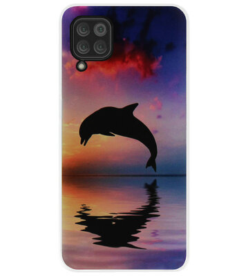 ADEL Kunststof Back Cover Hardcase Hoesje voor Huawei P40 Lite - Dolfijn