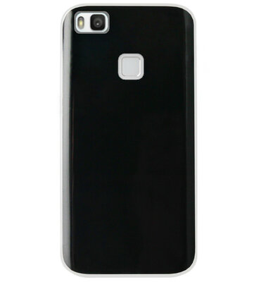 ADEL Siliconen Back Cover Softcase Hoesje voor Huawei P9 Lite - Doorzichtig Transparant