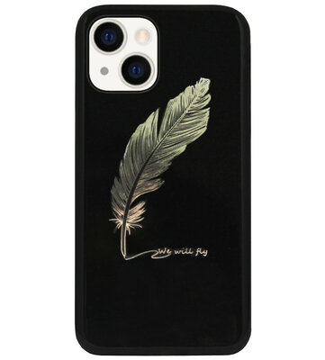 ADEL Siliconen Back Cover Softcase Hoesje voor iPhone 14 Plus - Veer