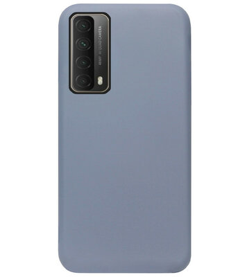 ADEL Premium Siliconen Back Cover Softcase Hoesje voor Huawei P Smart 2021 - Lavendel