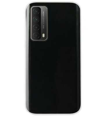 ADEL Siliconen Back Cover Softcase Hoesje voor Huawei P Smart 2021 - Doorzichtig Transparant
