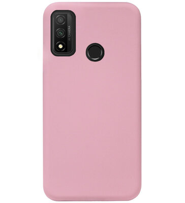 ADEL Siliconen Back Cover Softcase Hoesje voor Huawei P Smart 2020 - Roze