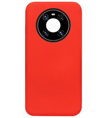 ADEL Siliconen Back Cover Softcase Hoesje voor Huawei Mate 40 Pro - Rood