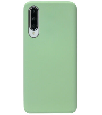 ADEL Premium Siliconen Back Cover Softcase Hoesje voor Y9s/ Huawei P Smart Pro - Lichtgroen