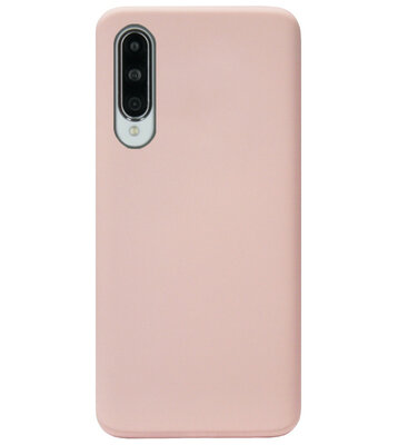 ADEL Premium Siliconen Back Cover Softcase Hoesje voor Y9s/ Huawei P Smart Pro - Lichtroze