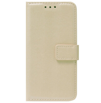 ADEL Kunstleren Book Case Pasjes Portemonnee Hoesje voor Xiaomi Redmi Note 11s/ 11 - Goud
