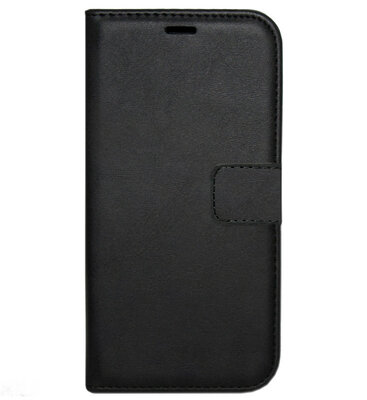 LC.IMEEKE Kunstleren Book Case Portemonnee Pasjes Hoesje voor Xiaomi Redmi Note 9 Pro/ 9S - Zwart