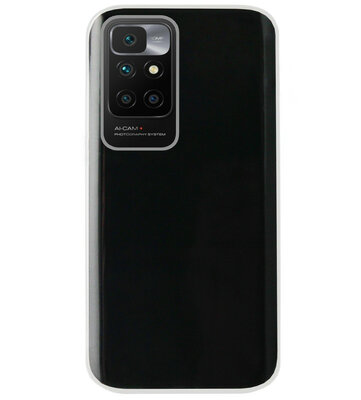 ADEL Siliconen Back Cover Softcase Hoesje voor Xiaomi Redmi 10 - Doorzichtig Transparant