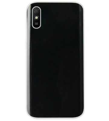 ADEL Siliconen Back Cover Softcase Hoesje voor Xiaomi Redmi 9A - Doorzichtig Transparant