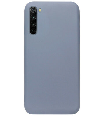 ADEL Premium Siliconen Back Cover Softcase Hoesje voor Xiaomi Redmi Note 8T - Lavendel