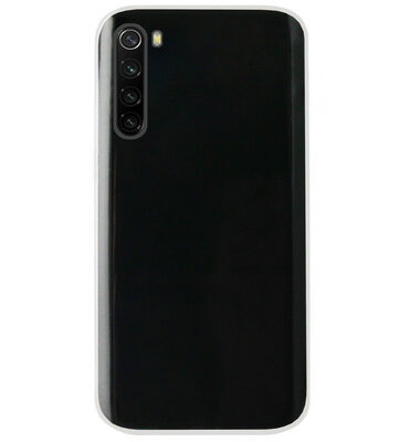 ADEL Siliconen Back Cover Softcase Hoesje voor Xiaomi Redmi Note 8T - Doorzichtig Transparant