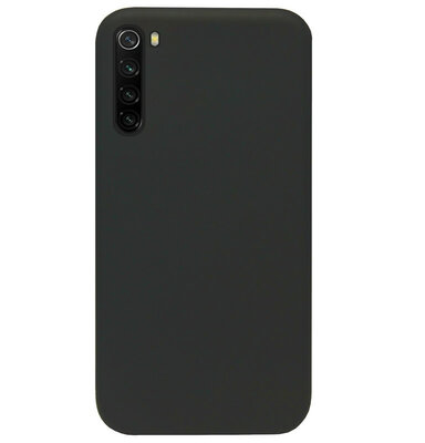 ADEL Siliconen Back Cover Softcase Hoesje voor Xiaomi Redmi Note 8T - Zwart