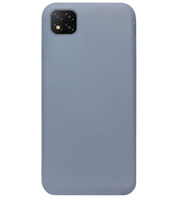 ADEL Premium Siliconen Back Cover Softcase Hoesje voor Xiaomi Redmi 9C - Lavendel