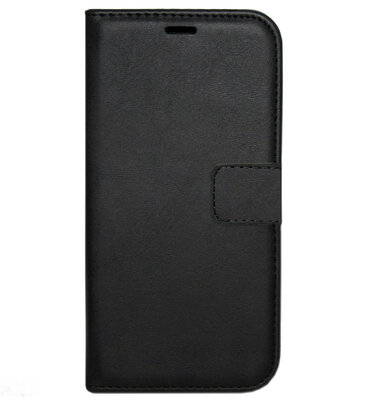 LC.IMEEKE Kunstleren Book Case Portemonnee Pasjes Hoesje voor Xiaomi Redmi 9 - Zwart