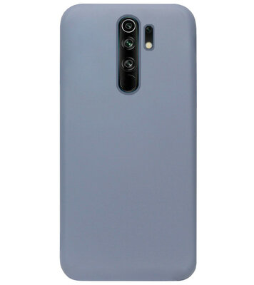 ADEL Premium Siliconen Back Cover Softcase Hoesje voor Xiaomi Redmi 9 - Lavendel