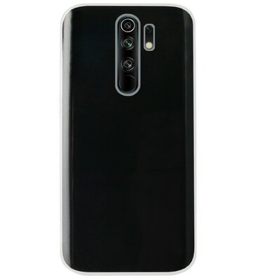 ADEL Siliconen Back Cover Softcase Hoesje voor Xiaomi Redmi 9 - Doorzichtig Transparant