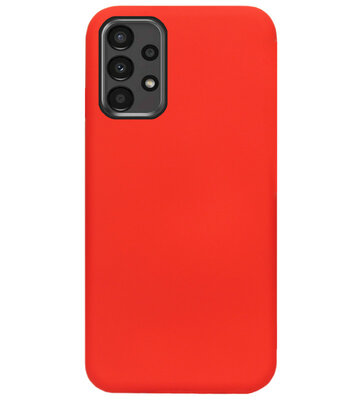 ADEL Siliconen Back Cover Softcase Hoesje voor Samsung Galaxy A13 - Rood