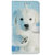 ADEL Kunstleren Book Case Portemonnee Pasjes Hoesje voor Samsung Galaxy A10/ M10 - Honden Wit