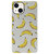 ADEL Siliconen Back Cover Softcase Hoesje voor iPhone 13 - Bananen Geel