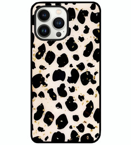 ADEL Siliconen Back Cover Softcase Hoesje voor iPhone 13 Pro Max - Luipaard Bling Glitter